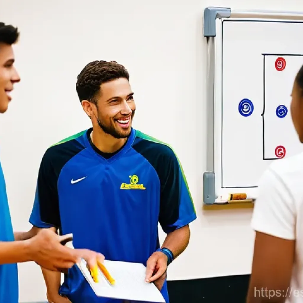 농구 전술 보드 활용법 - **Prompt 1: Collaborative Strategy Session**
    "A diverse group of five young adult basketball pla...