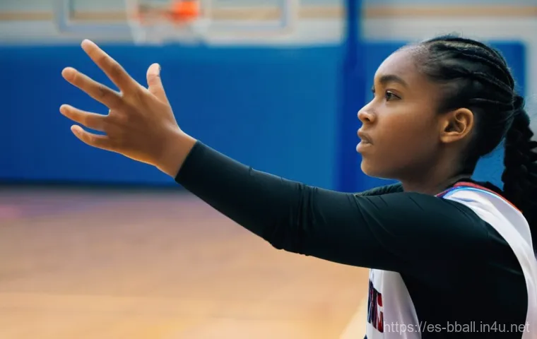 농구 슈팅 폼 개선 방법 - **Prompt 1: The Balanced Stance**
    "A confident male basketball player, aged around 20, stands on...