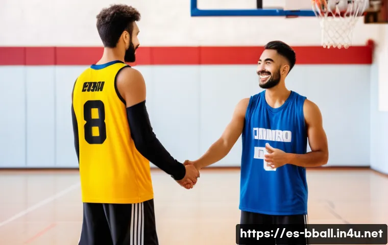 농구 코트에서 지켜야 할 매너 관련 이미지 1